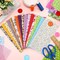 100 Pcs 8 x 8 Inch Cotton Fabric Squares Multicolor Precut Quilting Fabric